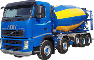 Aeby Transport Fribourg Camion Fahrmischer Betonmischer
